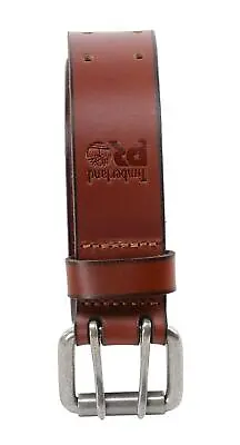 Timberland PRO Men's 38mm Top Grain Leather Double Prong Roller Buckle Belt • $21.99