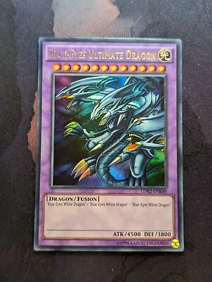 Yugioh - Blue-Eyes Ultimate Dragon - Ultra Rare - LDK2-ENK40 - NM • $12