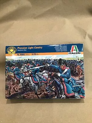 Italeri 1/72 Napoleonic Prussian Light Cavalry # 6081 - Plastic Model Figures • £8.99