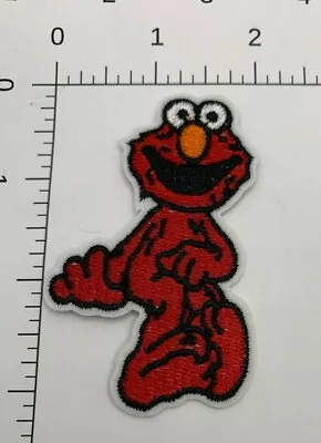Sesame Street Elmo Iron-on Embroidered Hard Rock Band Patch #517 • $4.99
