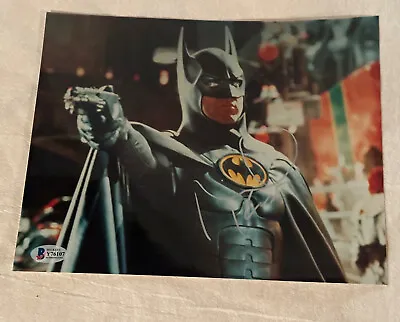 Michael Keaton Signed Batman 8X10 Photo. BAS Authenticated. • $700