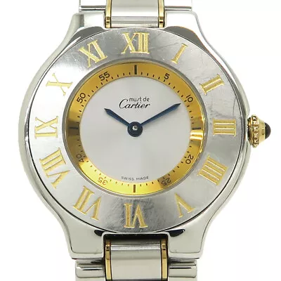 CARTIER Must 21LM W10072R6 #S429 • $999.87