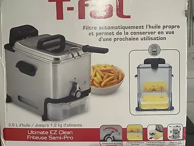 T-FAL Easy Clean Semi-Pro Fryer MOD FR800050 Silver New • $99.99