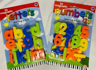 £2.25 • Buy Magnetic Alphabet Letters & Numbers - Creative Toys, Kids Learning