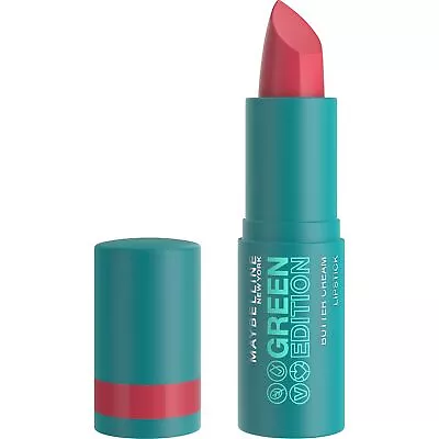 MAYBELLINE Green Edition Butter Cream High-Pigment Bullet Lipstick Floral • $6.18