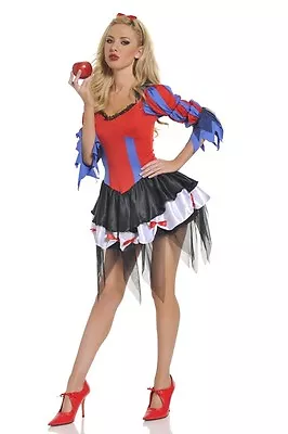 $19.99 • Buy Womens Can Can Dancer Costume Princess Cancan Lady Halloween Fancy Dress Adult