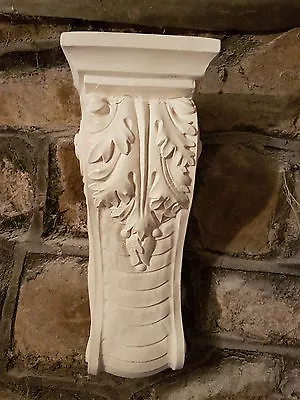 £24 • Buy 1 Architectural Ornate Plaster Moulded Corbel Bracket Shelf Wall Decor Plaque