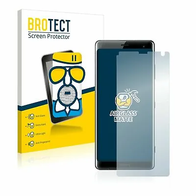 $44.99 • Buy Sony Xperia XZ3 , BROTECT®AirGlass Matte Tempered Glass Screen Protector