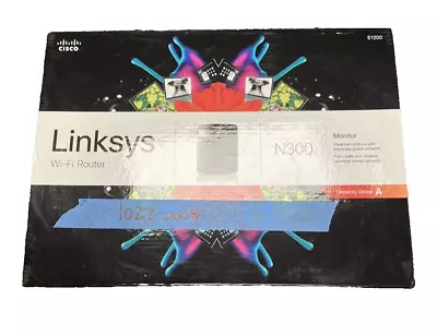 Linksys E1200 300 Mbps 4-Port 10/100 Wireless N Router - USED • $9.45