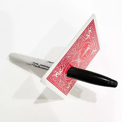 £14.67 • Buy Sharpie Thru Card (Red Gimmick) Magic Trick