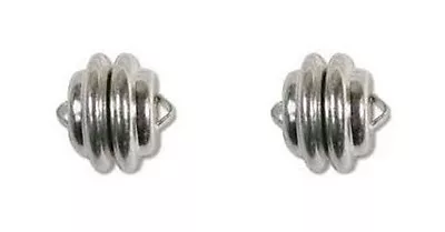 $8.97 • Buy 1 Set Hypo-Allergenic MAGNETIC CLASPS Mag-Lok 11x11mm No Nickel ~ Super Strong
