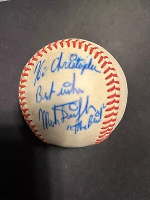 Personalized Autographed Baseball Mark Fidrych  The Bird  Detroit Tigers • $75