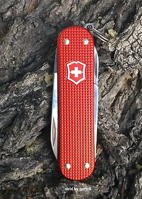 Swiss Army Knife L.E. Berry Red Classic Alox Victorinox 0.6221.L18 New In Box • $58.40