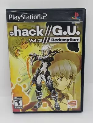 .Hack G.U. Vol.3: Redemption (Sony PlayStation 2 2007) PS2 • $29.26