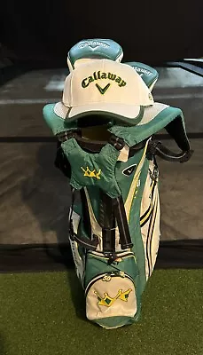 RARE Callaway Hyperlite HL5 Arnold Palmer 2014 Masters Anniv Golf Bag W/ Extras • $600