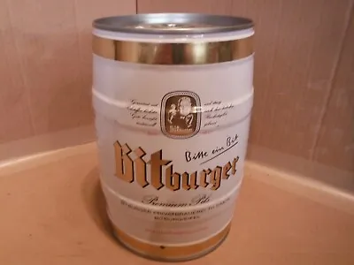 Bitburger Empty 5 Liter Mini Beer Keg~germany #306 • $30