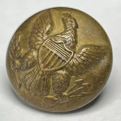 Non Dug Civil War Union Infantry Eagle 20mm Coat Button - RMDC • $20