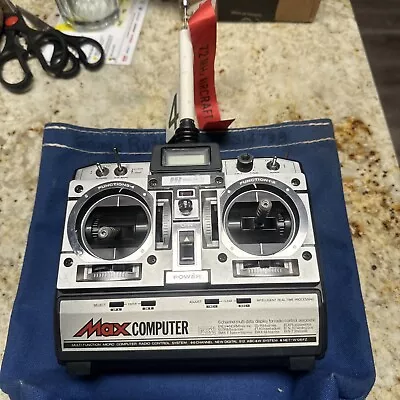 JR MAX Computer Pcm REMOTE CONTROL6 Channel BY CIRCUS HOBBIES {UN-TESTED} • $25