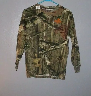 Mossy Oak Break Up Infinity Youth Long Sleeve T-Shirt Size Large - Brand New!! • $3.99