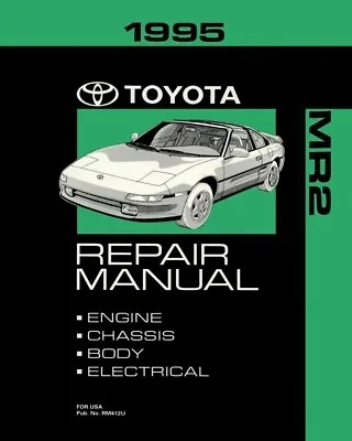 1995 Toyota MR-2 Shop Service Repair Manual Book Engine Drivetrain OEM • $142.99