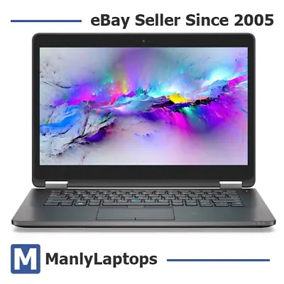 Dell Latitude E7470 14  FHD Ultrabook Laptop I7-6600U 2.6GHz 16GB RAM 512GB SSD • $499.99