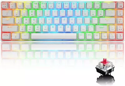 65% Mechanical Gaming Keyboard Wired 18 RGB For PC Laptop PS4 Xbox One Gamer • $41.99