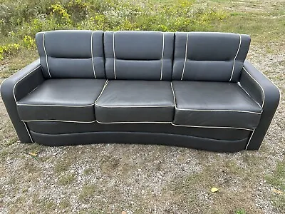 Villa 92  Sofa Sleeper Black Couch Bed Boat Or RV Motorhome Air Mattress • $1000