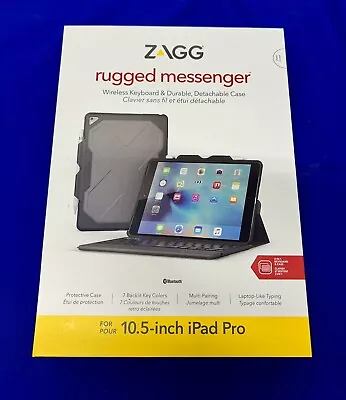 NEW ZAGG -Rugged Messenger Book For Apple® 10.5  IPad® Pro And IPad® Air - Black • $19.99