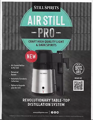 Still Spirits Air Still Pro Light & Dark Spirits Distillation System 2023 • $39.99
