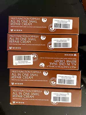 MIZON All In One Snail Repair Cream Tube 35ml (5 PACK) • $50