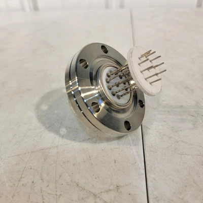 $320 • Buy 11-Pin Conflat Electrical Feedthrough 2.75  DN35CF-DN40 CF Stainless Steel UHV