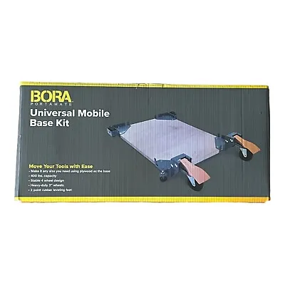 Bora Portamate Mobile Base Kit PM-1100 - Heavy Duty Universal Customizable Ad • $56.95