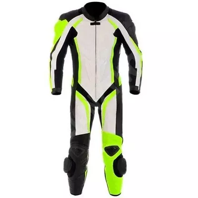 Motorbike Racing Suit Motorcycle Moto GP Cowhide Leather 1.3mm Motorcycle Suit • $295