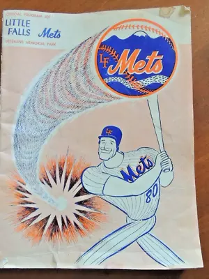 1980 Little Falls Mets Scorecard Program Minor League Program  • $9.99