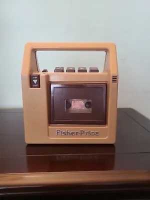 Vtg '80’s Fisher Price Cassette Player/Recorder 826 Clean. Good For Parts • $14