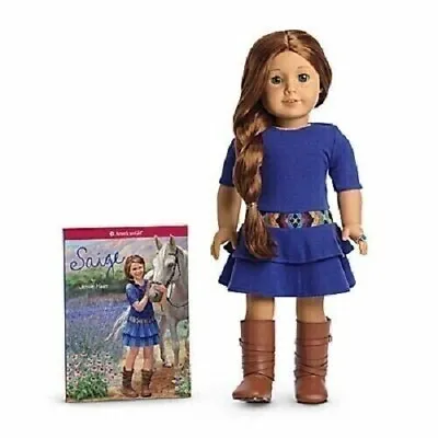 American Girl Doll Saige And Ring And Paperback Book NEW!! • $411.07