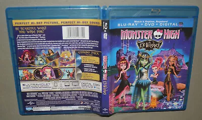 Blu-ray - Monster High - 13 Wishes • $4