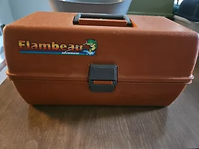 Vtg 1983 Flambeau Adventurer Tackle Box 2713 - 3 Tray • $19.99