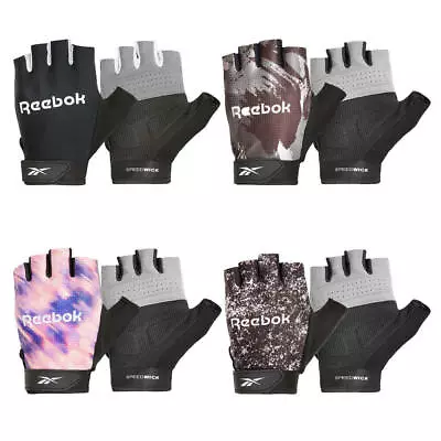 £9.99 • Buy Reebok Fitness Gloves Men Women Training Weight Lifting Workout Exercise Gym