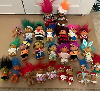 Lot Of 27 Vintage Troll Dolls • $69.99