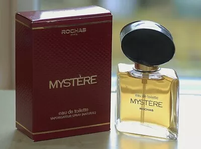 Vintage * MYSTERE By ROCHAS * Spray EDT 50 Ml~1.7 Oz  RARE DISCONTINUED • $249.95