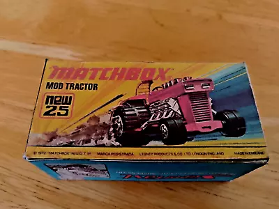 Matchbox -  No25 Mod Tractor - Box Only • £1.95