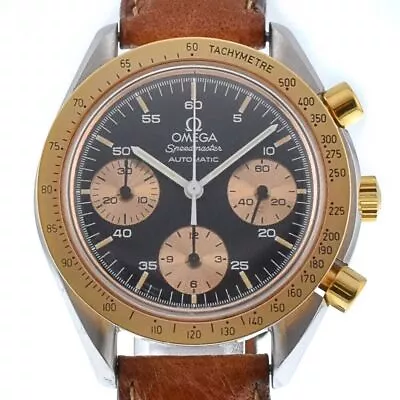 OMEGA Speedmaster 175.0033 K18 Bezel Chronograph Automatic Men's Watch O#129722 • $4137.14