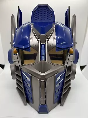 $19.99 • Buy Transformer Optimus Prime Helmet Mask Talking Voice Changer Hasbro 2006