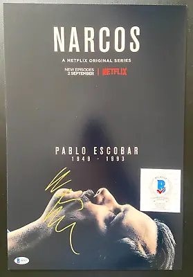Wagner Moura Signed 12x18 Photo Poster Narcos Pablo Escobar Bas • $252.90