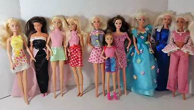 Vintage Barbies Dressed And 1 Stacey Doll Dressed • $59.99