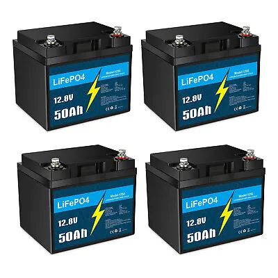 24V 36V 48V 50Ah LiFePO4 Lithium Battery 50A BMS Deep Cycles For Trolling Motor • $329.99