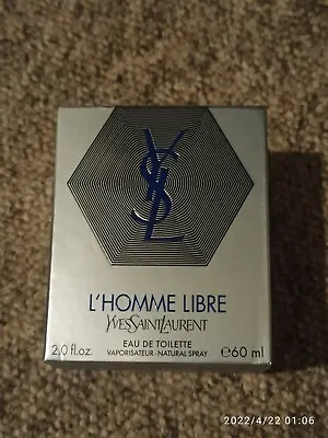 YSL - L'Homme Libre 60ml EDT For Him - Batch 62h805(2011) Discontinued & Rare • £175