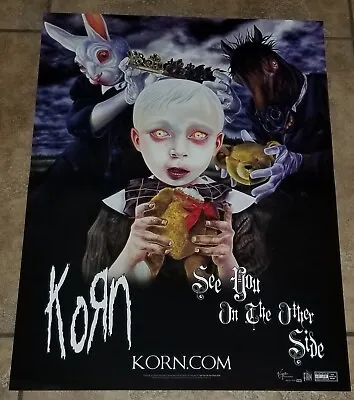 Vtg Korn See You On The Other Side Promo Only Poster 05' Jonathan Davis Original • $56.21