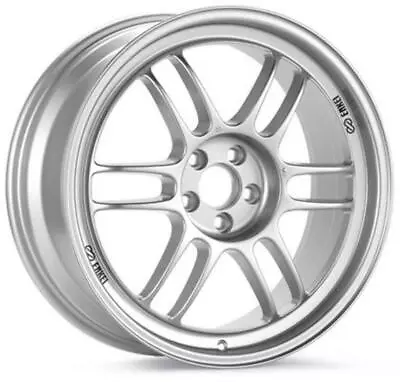 Enkei RPF1 17x9.5 5x114.3 38mm Offset 73mm Bore Silver Wheel For Evo 8 & 9  *Req • $468.95